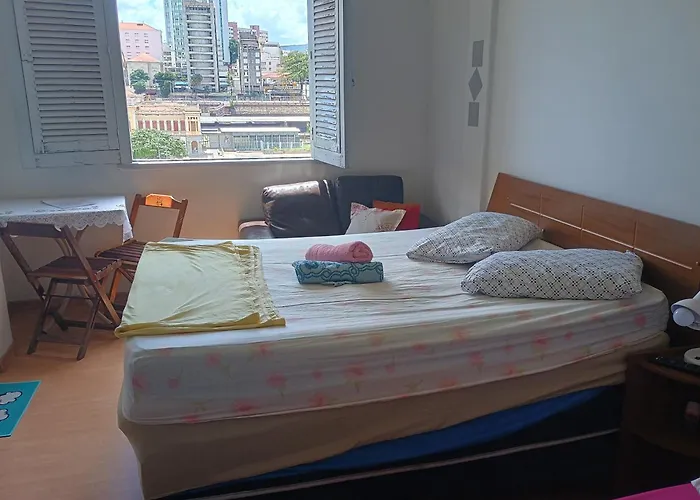Apartamento Vista Praca Estacao Centro Bh